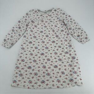 Mini Boden Floral Nightgown Pajamas Dress Kids Girls 4 5